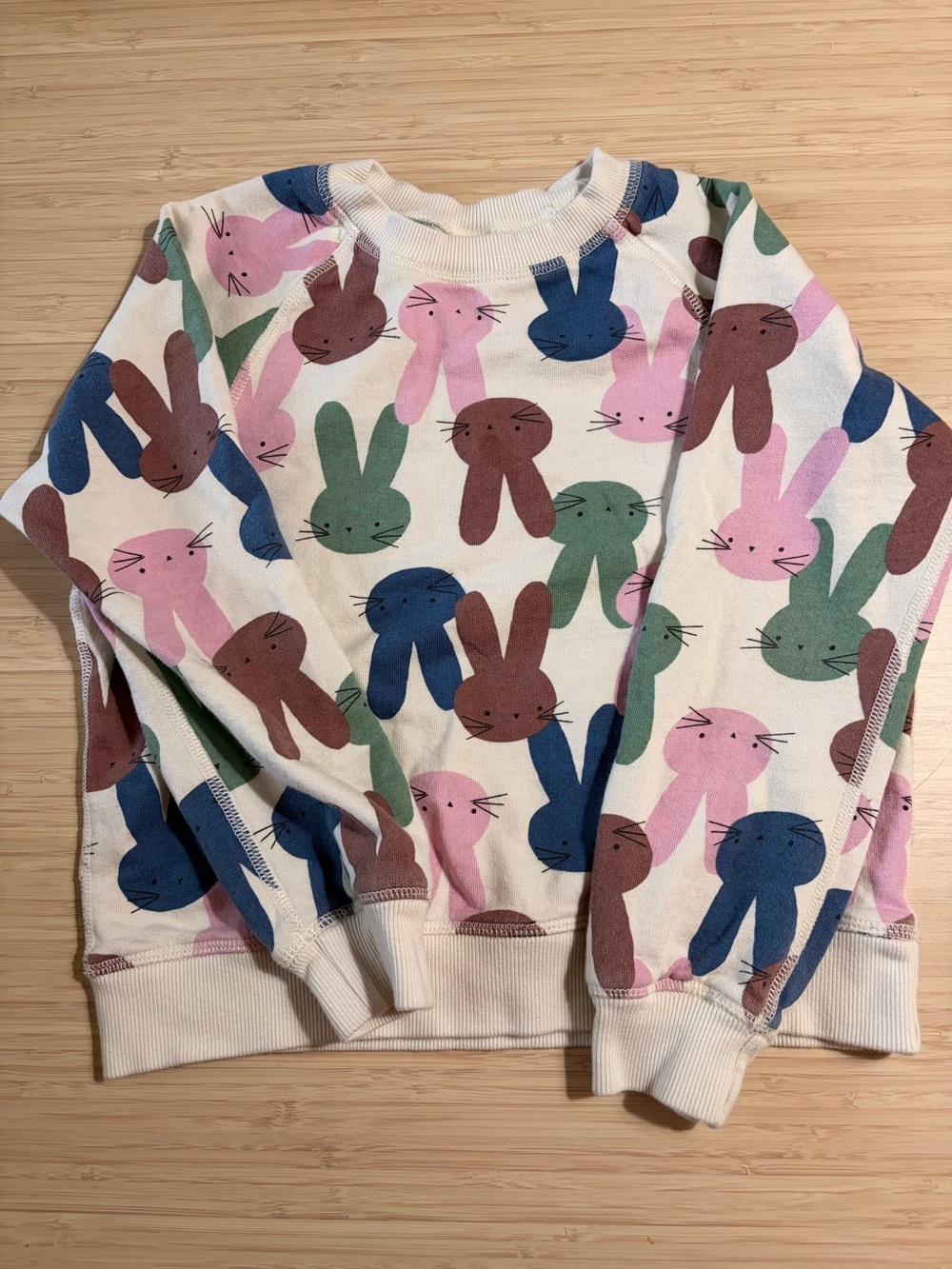 Hanna Andersson Bunny Crewneck-8